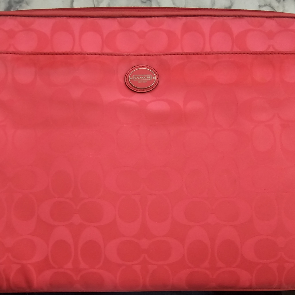 Coach Pink Tote Bag